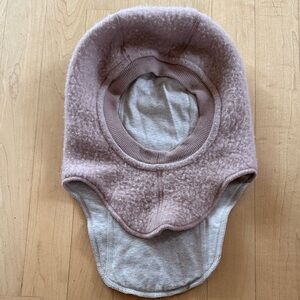 Pink Wool Fleece Balaclava from Mama Owl